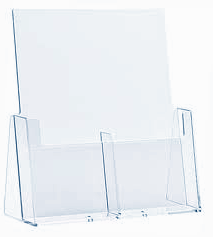 Présentoir plexiglass 2c112 à l'unité - Promociel