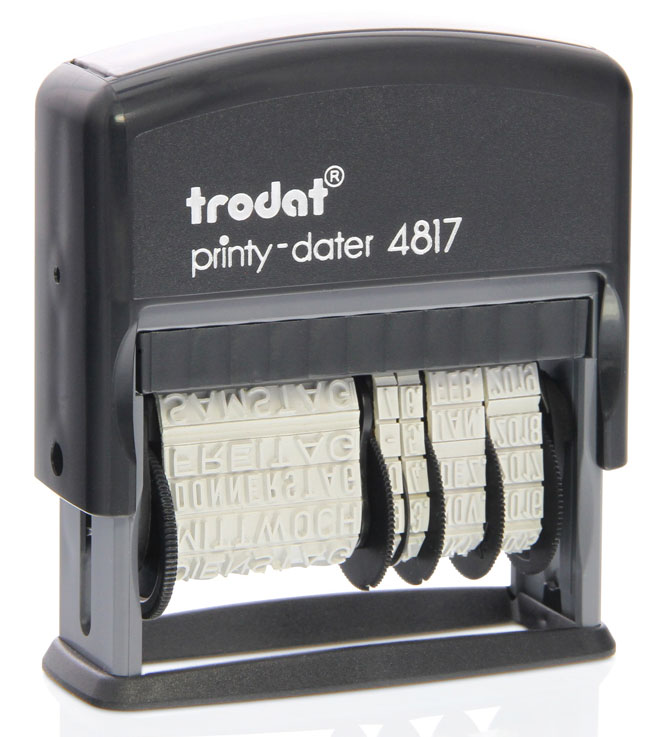 Tampon dateur printy jour entier 4817b - Promociel