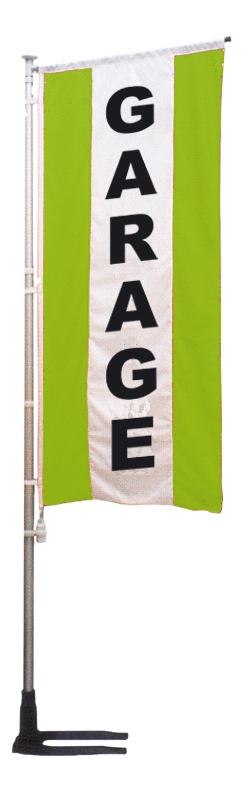Banni&egrave;re garage verticale - Promociel