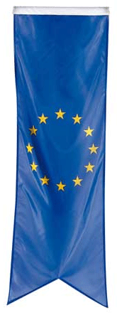 Oriflamme europe 40 x 120 cm - Promociel