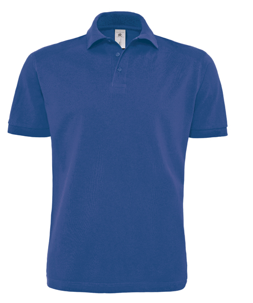 Polo heavymill bleu royal - Promociel
