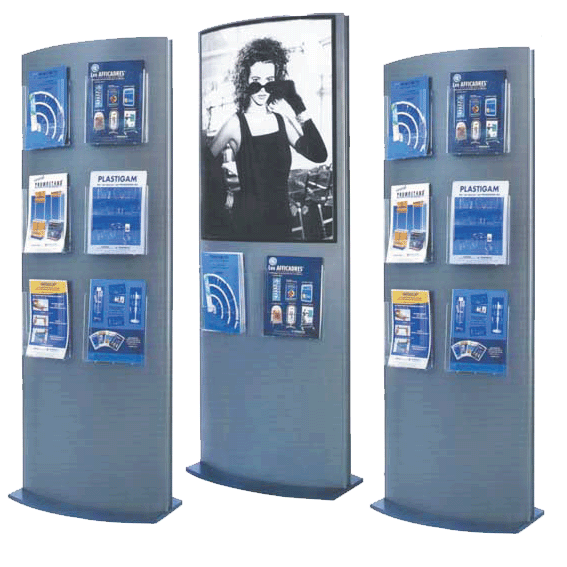 Présentoir totem 01 - Promociel
