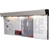 Rampe d'affichage 4a4 lumineuse - Promociel