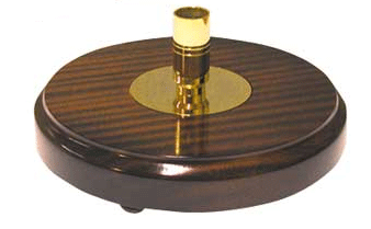 Socle 1 trou pour hampe - Promociel