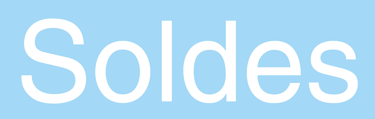 Sticker soldes classic 40 x 10 cm - Promociel