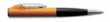 Stylo tampon twin noir/orange - Promociel