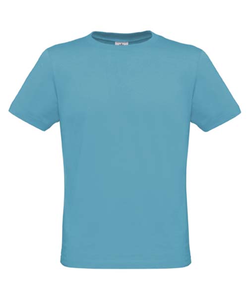 T-shirt men only bleu piscine - Promociel