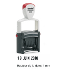 Tampon dateur trodat m&eacute;tal line 5030 - Promociel