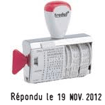 Tampon multiformules encrage séparé trodat 1117 - Promociel