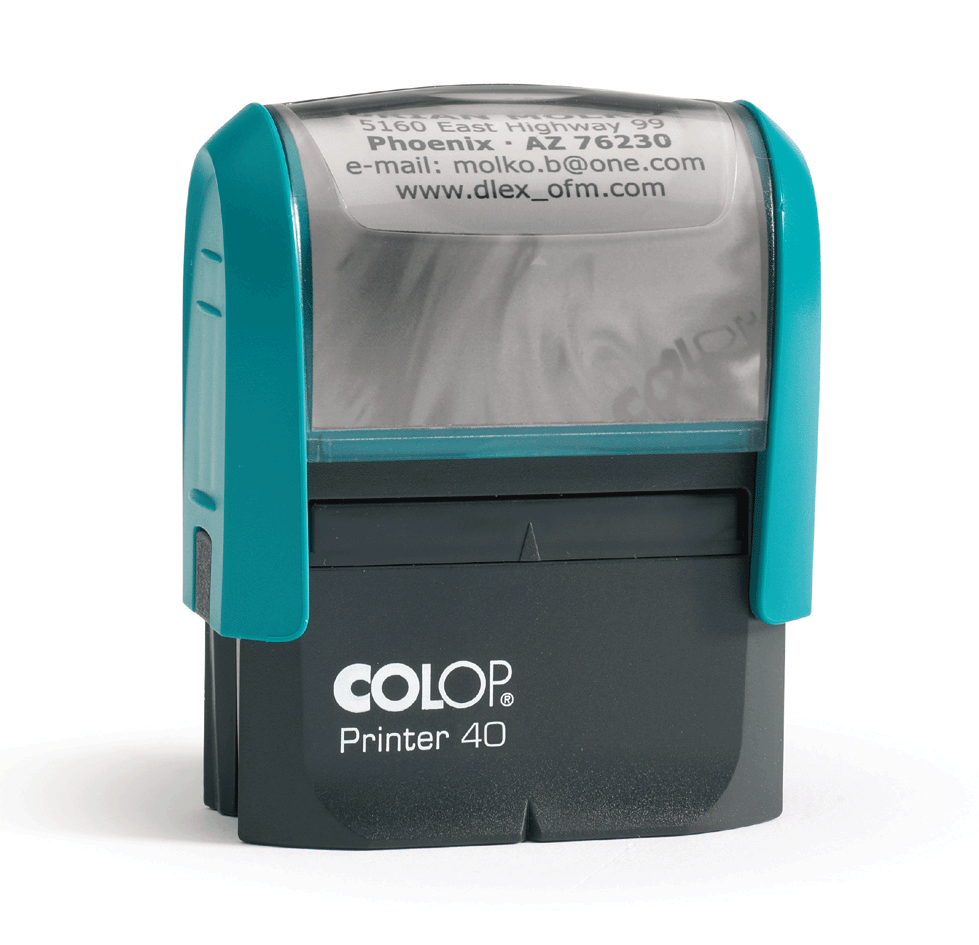 Tampon printer 50, 6 lignes - Promociel
