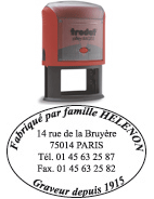 Tampon printy 44045 6 lignes - Promociel