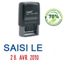 Tampon printy saisi le + date ref 4850l8 - Promociel
