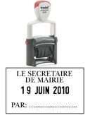 Tampon professionnel dateur 5430 2 lignes - Promociel