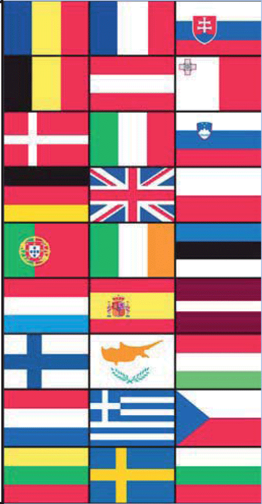 Banni&egrave;re verticale multinations 270 x 140 cm - Promociel