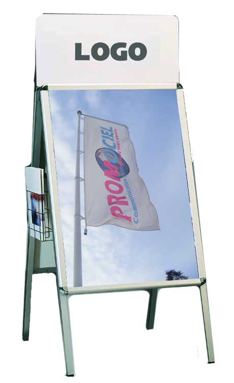 Chevalet clasa1 enseigne et affiches - Promociel
