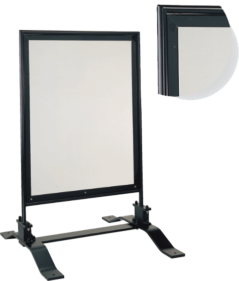 Chevalet flex n4 avec affiches - Promociel