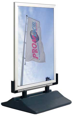Chevalet moba1 avec affiches - Promociel