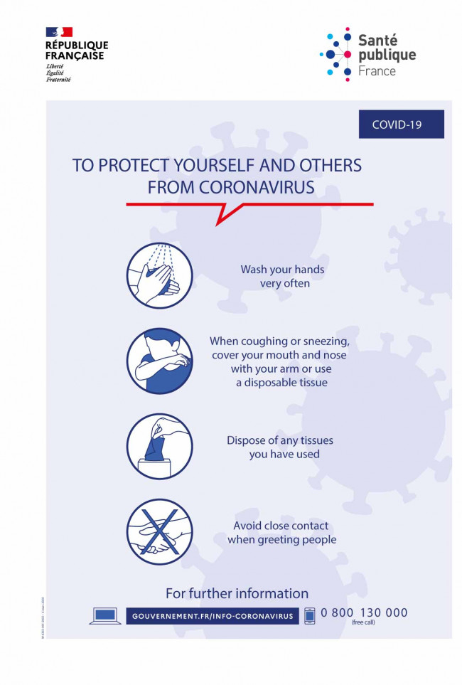 Panneau pvc pour votre sécurité et celle des autres 20 x 30 cm - Promociel