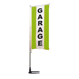 Bannière Garage Texas Speed & Performance - Dimensions 2 X 4 Pieds (61