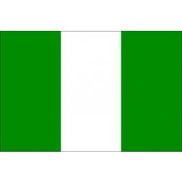 2 Aimants Drapeau Nigeria – 6x3 Cm, Déco Frigo Magnétique