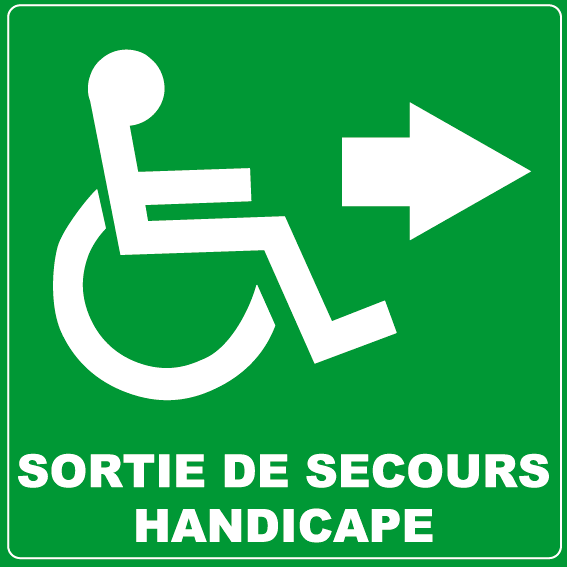 Signalétique d'évacuation et de secours en vente sur promociel.fr Signaletique d'évacuation secours : panneaux et autocollants en vente dans différents modèles et formats