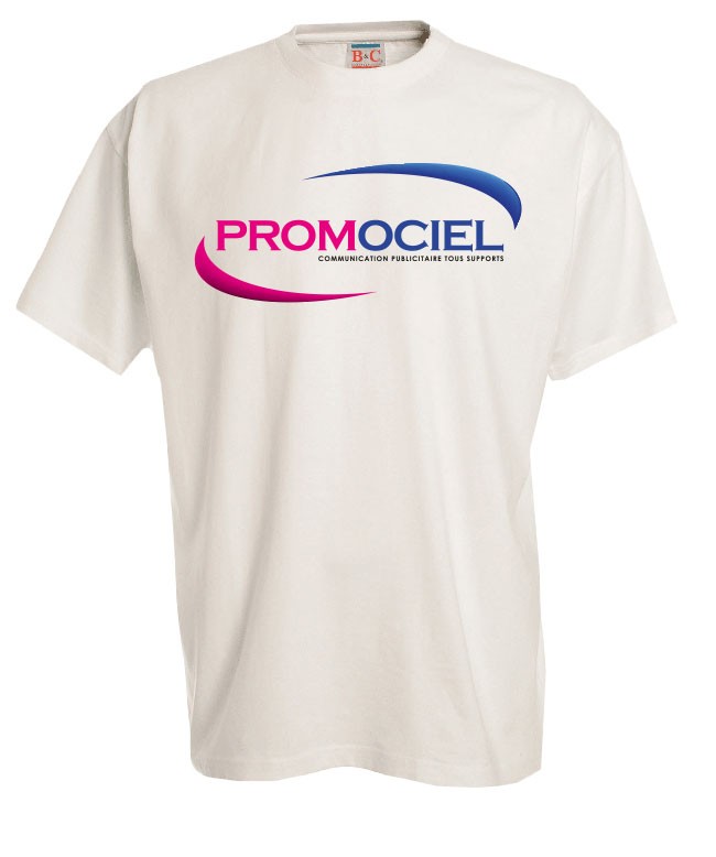 Vente en ligne de t-shirts personnalisés à créer en ligne T shirt personnalisé aux couleurs de Promociel