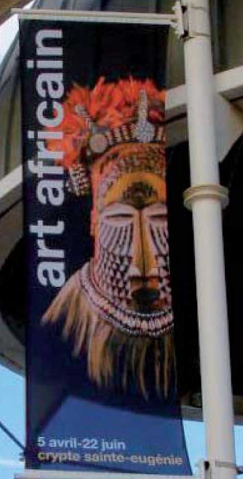 Oriflammes publicitaires personnalisées pour balisage événement culturel