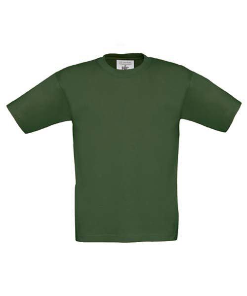 T shirt enfant B C exact 150 kid vert bouteille