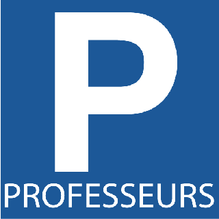 Autocollant Parking Professeurs