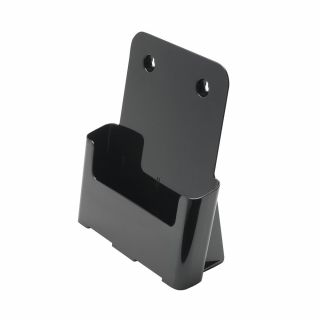 Présentoir A4 noir PRMK770 de travers