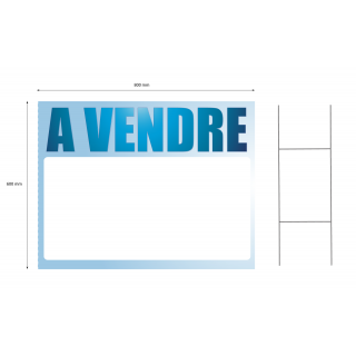 Panneau à vendre 60 x 80 cm Azur à planter