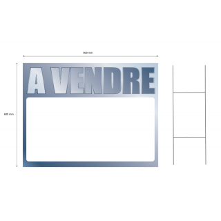 Panneau à vendre 60 x 80 cm métal à planter