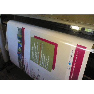 Autocollant numérique personnalisé 30 x 40 cm avec plastification