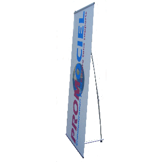 Banner plv 80 x 200 cm à  l'unité