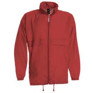 Coupe vent sirocco rouge