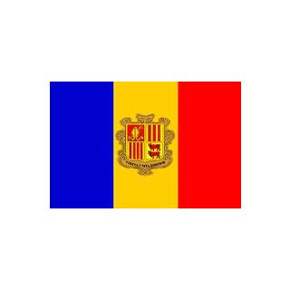 Drapeau Andorre 150 x 225 cm