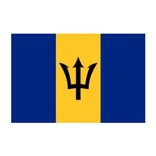 Drapeau Barbade 150 x 225 cm