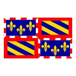 Drapeau Bourgogne 60 x 90 cm