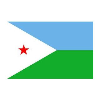 Drapeau Djibouti 120 x 180 cm
