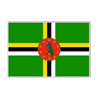 Drapeau Dominique 150 x 225 cm