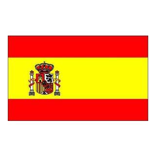 Drapeau Espagne avec écusson 200 x 300 cm