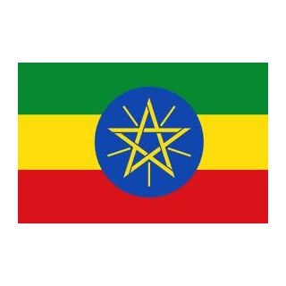 Drapeau Ethiopie 150 x 225 cm
