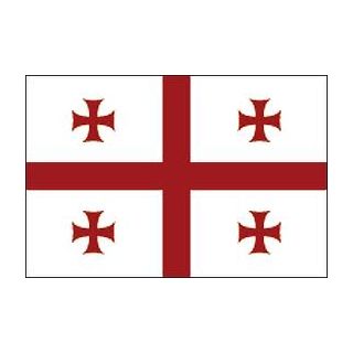 Drapeau Géorgie 120 x 180 cm