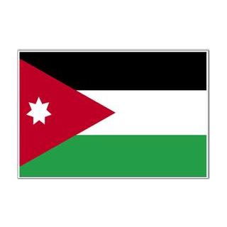 Drapeau Jordanie 150 x 225 cm