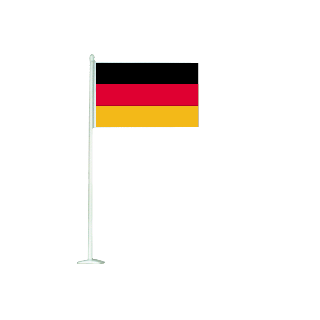 Drapeau de table PVC Allemagne