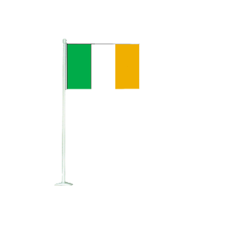 Drapeau de table PVC Irlande