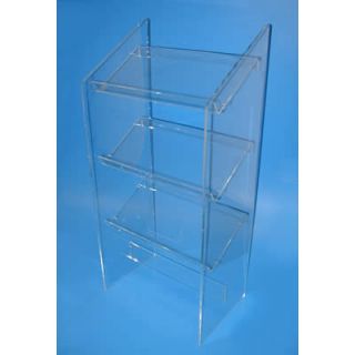Etagère plexiglass à journaux