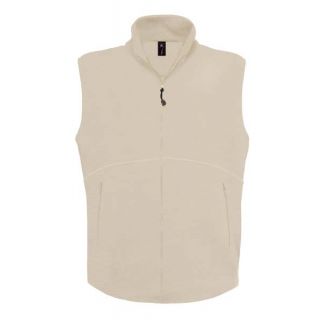 Gilet polaire traveller crème