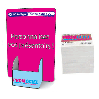Pack présentoirs flyers personnalisés