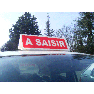 Panneau de toit magnétique triangle a saisir
